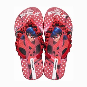 Infradito Bambino Ipanema Ladybug Rosse Nere | 569841-RHE