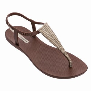 Sandali Donna Ipanema Class Glam III Marroni | 837412-QNI