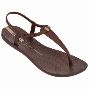 Sandali Donna Ipanema Premium Lenny Desire Marroni | 901286-KXD