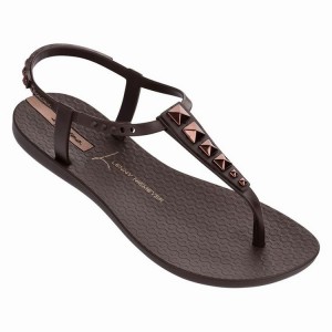 Sandali Donna Ipanema Premium Lenny Rocker Marroni | 704329-XBN