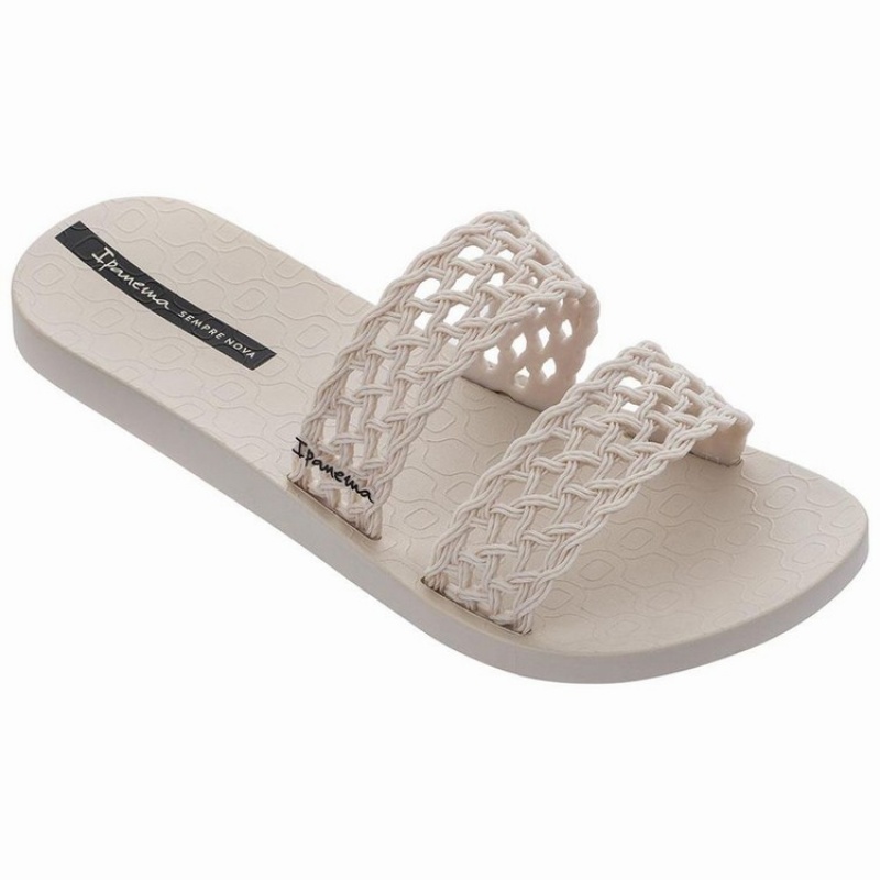 Ciabatte Donna Ipanema Renda Beige | 503981-HWS