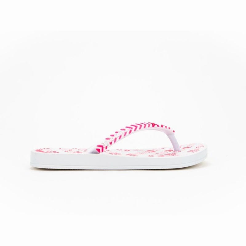 Infradito Bambino Ipanema Ana Lovely II Bianche Rosa | 472581-AOX