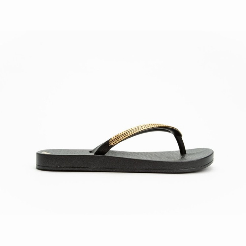 Infradito Bambino Ipanema Ana Metallic III Nere Oro | 084257-YOF