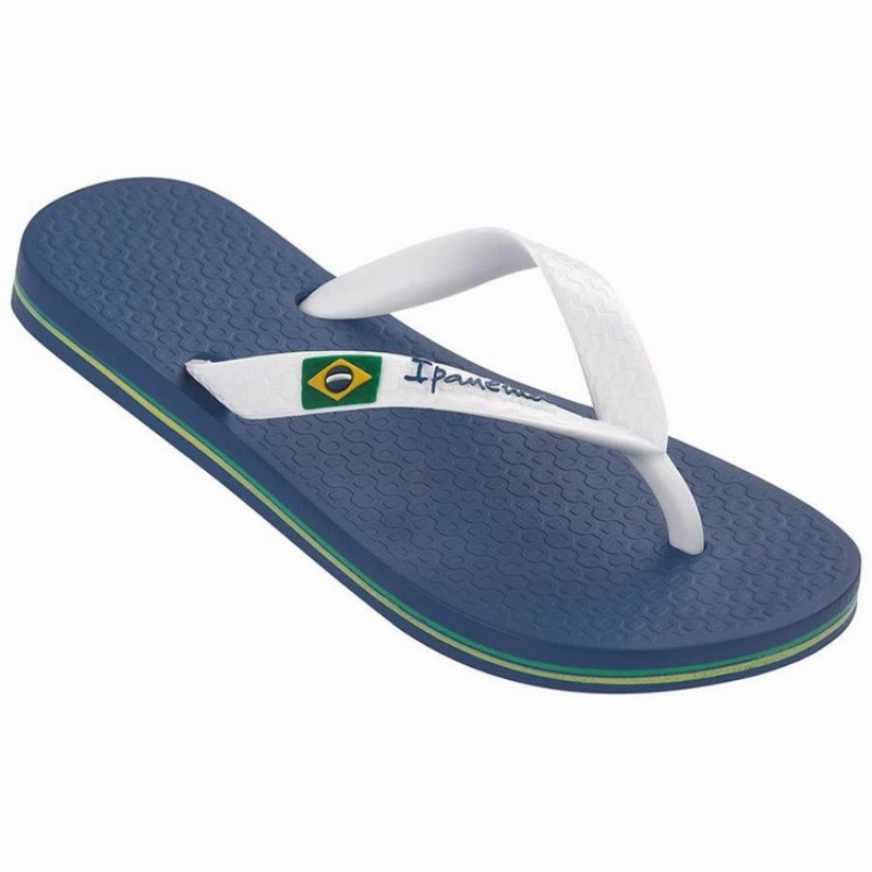 Infradito Bambino Ipanema Brazil Blu Bianche | 471023-XWU