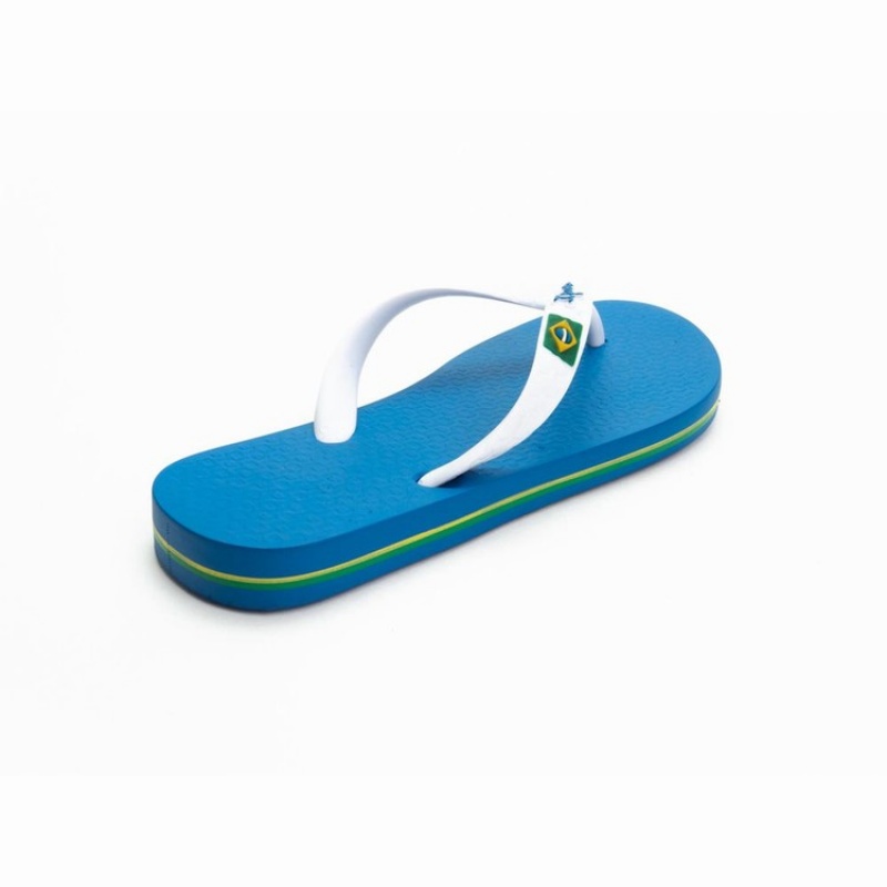 Infradito Bambino Ipanema Brazil Blu Bianche | 471023-XWU