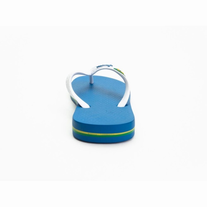 Infradito Bambino Ipanema Brazil Blu Bianche | 471023-XWU