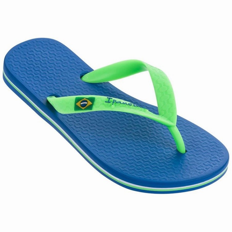 Infradito Bambino Ipanema Brazil Blu Verdi | 138649-BXJ