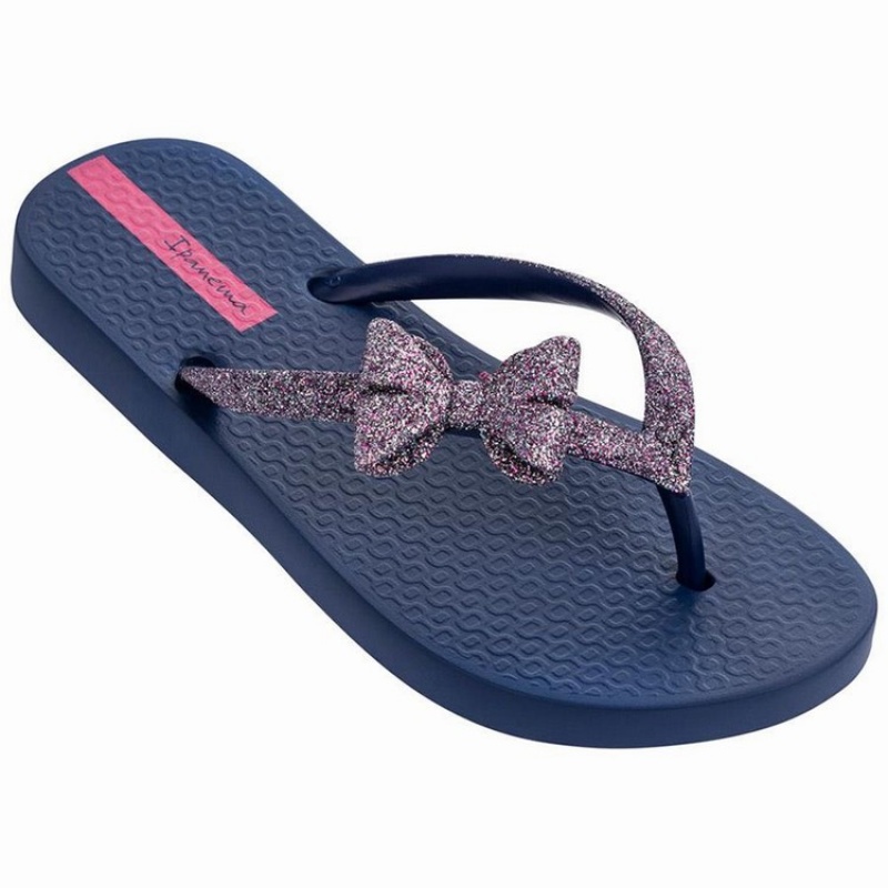 Infradito Bambino Ipanema Glitter IV Blu | 782903-PQO