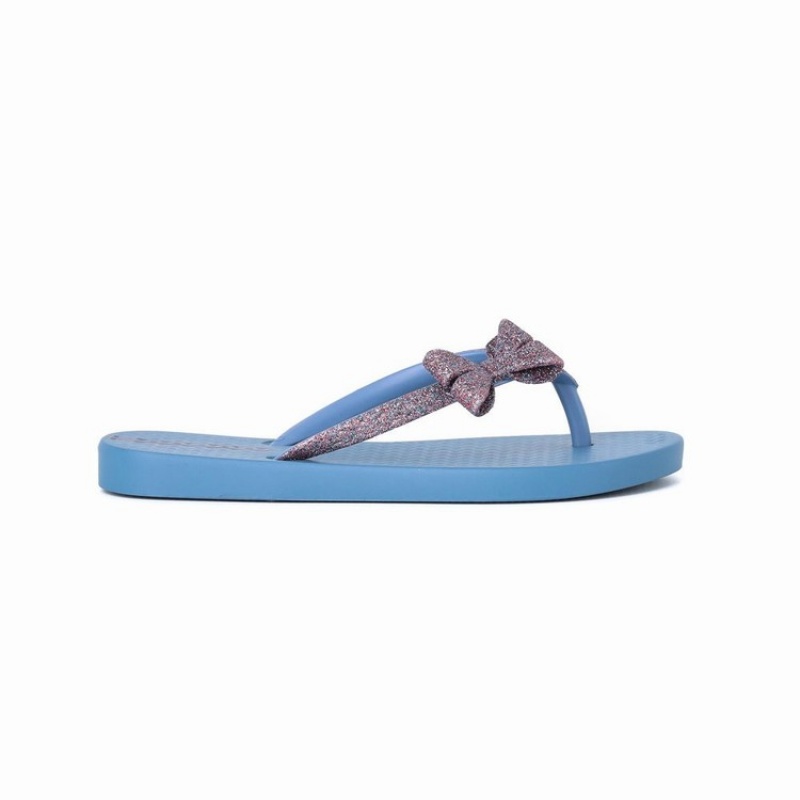 Infradito Bambino Ipanema Glitter IV Blu Viola | 280976-LBG