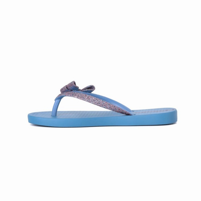 Infradito Bambino Ipanema Glitter IV Blu Viola | 280976-LBG