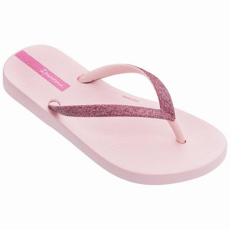 Infradito Bambino Ipanema Glitter IV Rosa | 462178-MLG