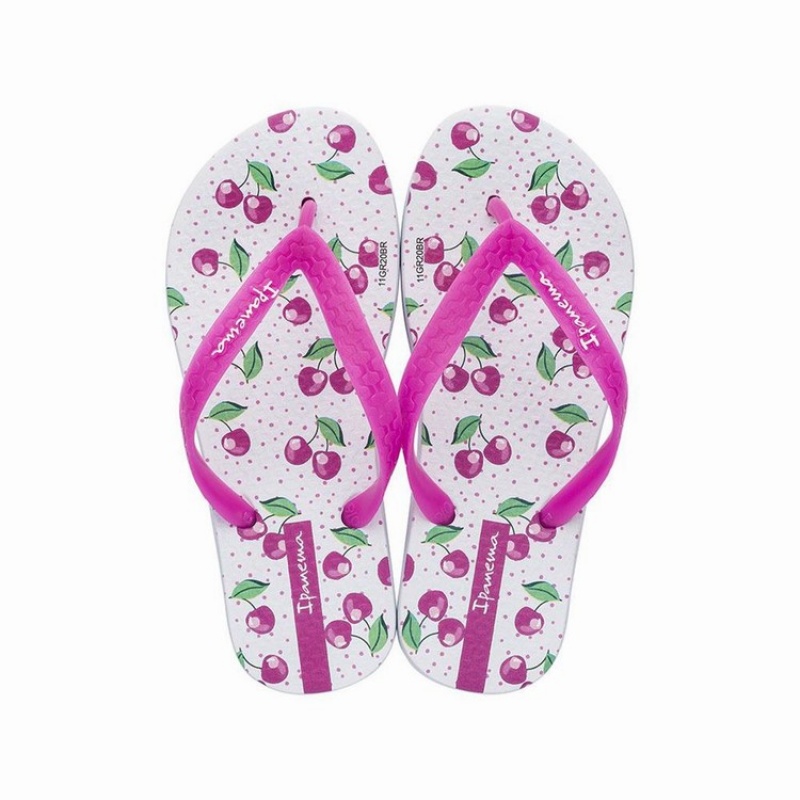 Infradito Bambino Ipanema Temas IX Bianche Rosa | 034869-ELY