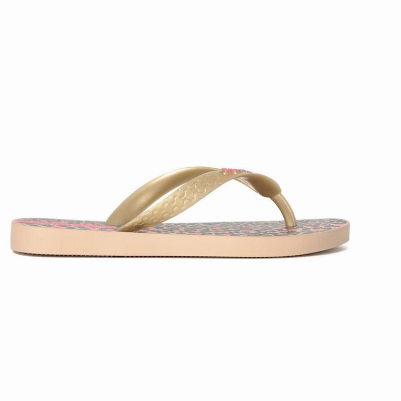 Infradito Bambino Ipanema Tropics Beige Oro Nere | 491870-UYE