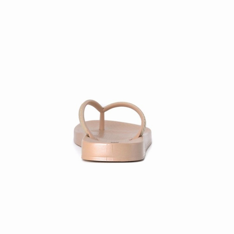 Infradito Donna Ipanema Ana Metallic IV Beige Oro | 356217-NRX