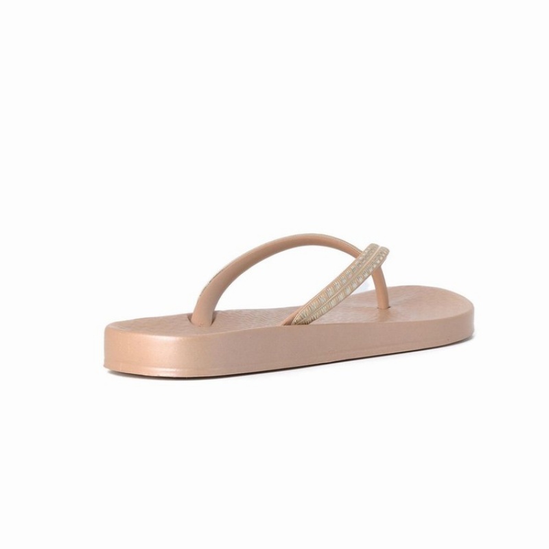 Infradito Donna Ipanema Ana Metallic IV Beige Oro | 356217-NRX