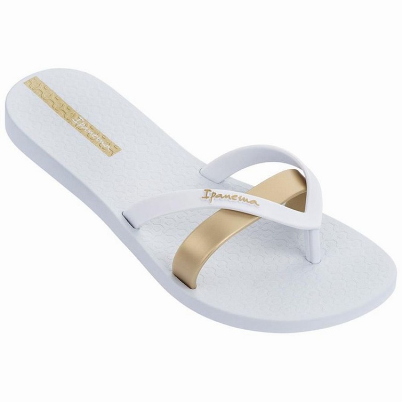 Infradito Donna Ipanema Kirei Bianche Oro | 735892-LBJ