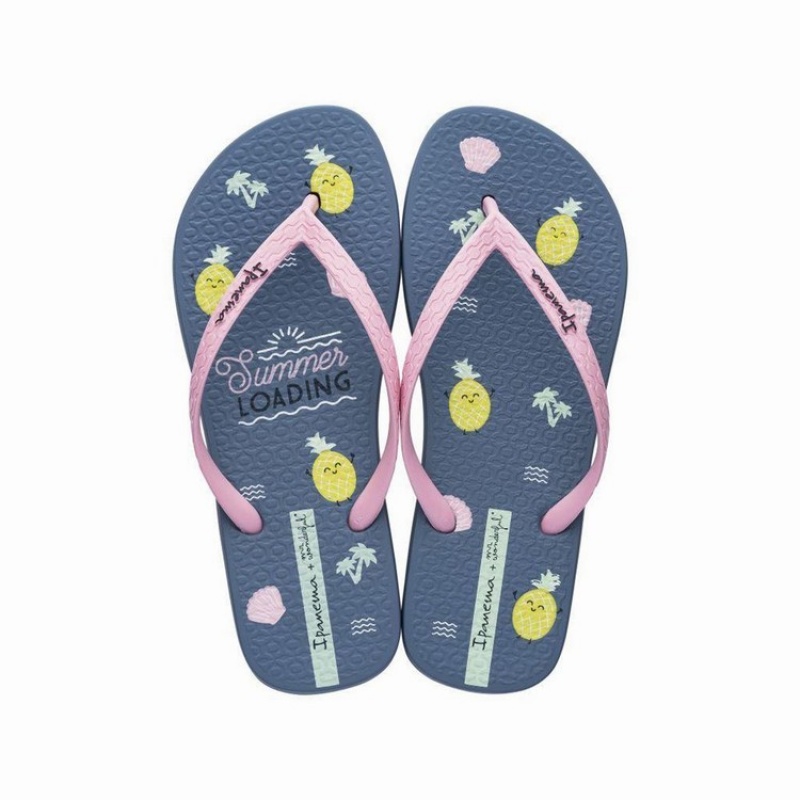 Infradito Donna Ipanema Mr. Wonderful II Blu Marino Rosa | 827304-FKE