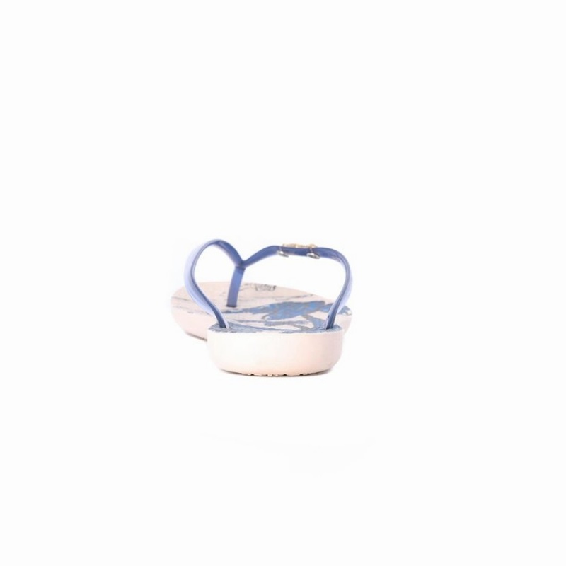 Infradito Donna Ipanema Wave Natural Beige Blu | 284570-LWY