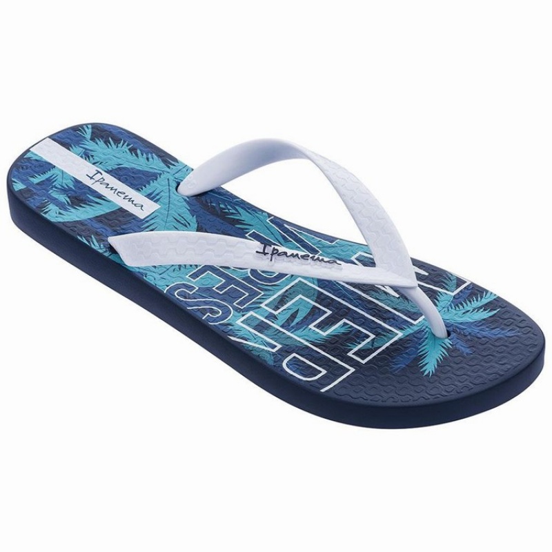 Infradito Uomo Ipanema Summer Blu Bianche | 056187-PCA