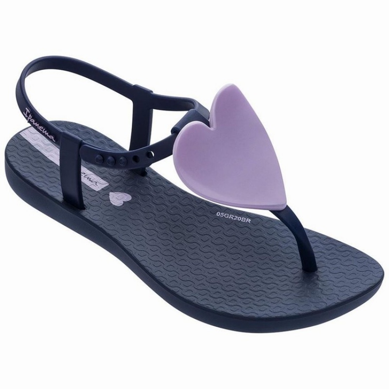 Sandali Bambino Ipanema Class Love Blu Marino Rosa | 453701-BVJ