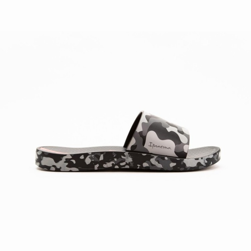 Sandali Bambino Ipanema Slippy Nere Grigie | 154326-IWF