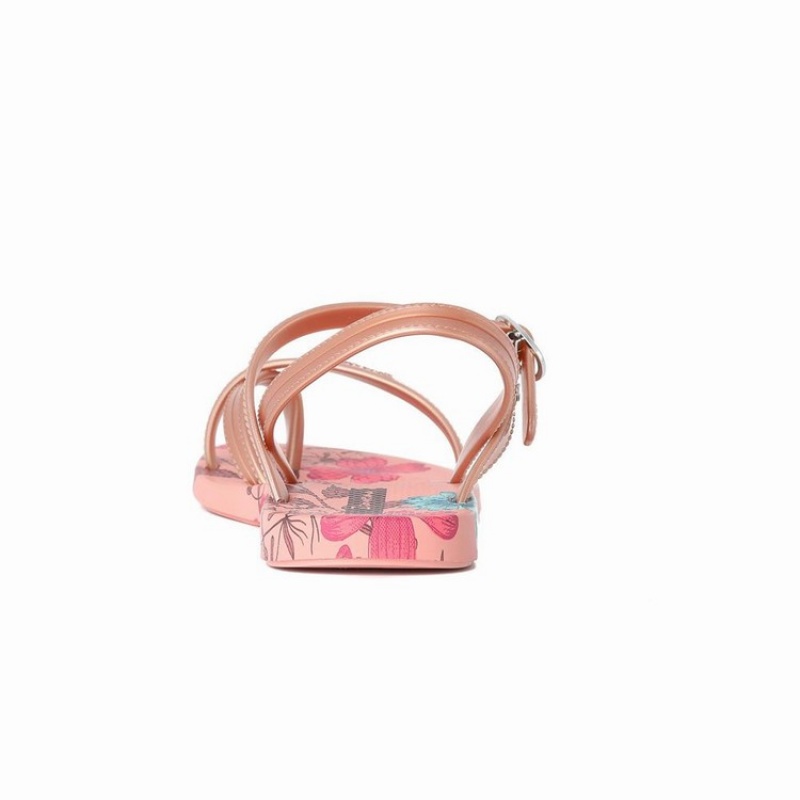 Sandali Bambino Ipanema Suzi Print II Rosa Beige | 592341-BZE