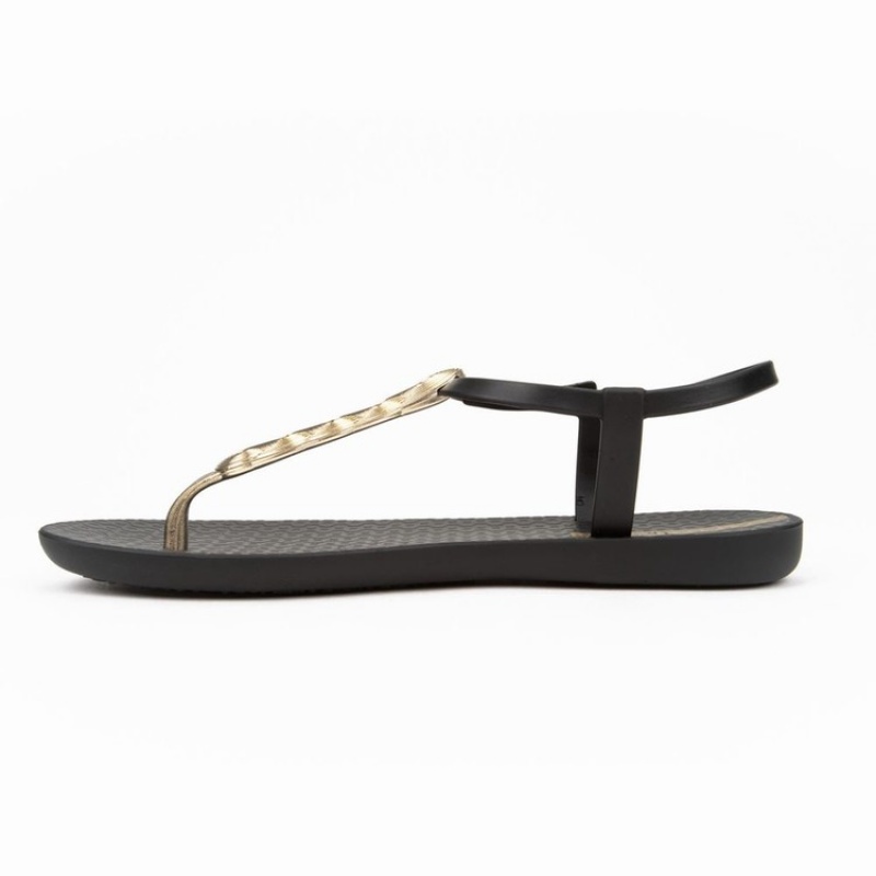 Sandali Donna Ipanema Braid Nere Oro | 679408-HYO