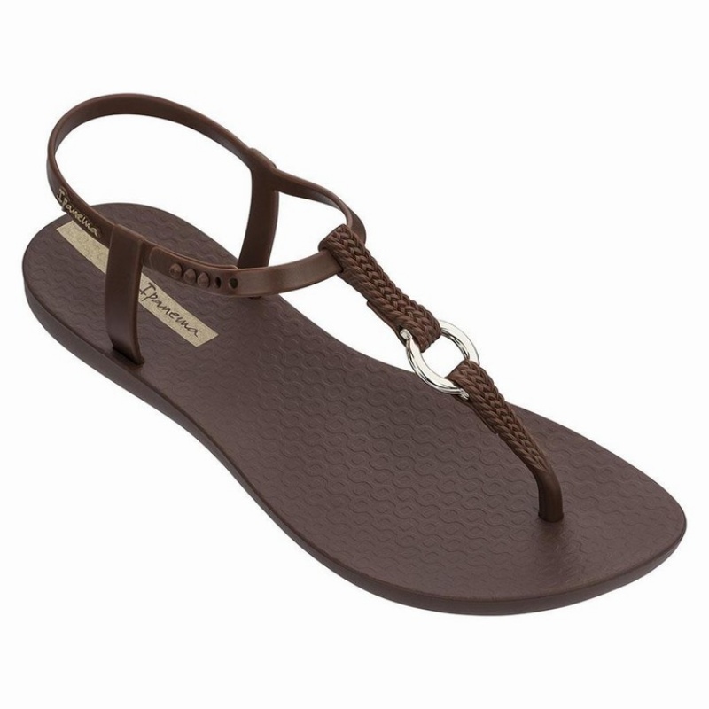 Sandali Donna Ipanema Charm VII Aro Marroni | 685023-EOC