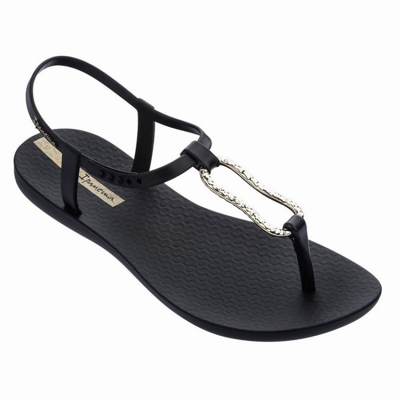 Sandali Donna Ipanema Class Mood Nere Oro | 947123-FOS