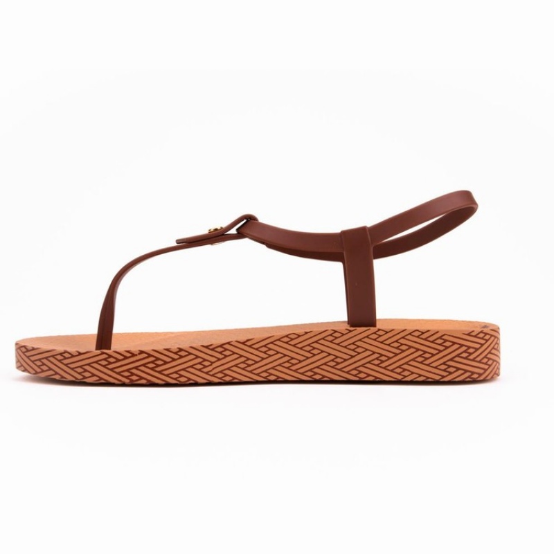 Sandali Donna Ipanema Plush Weave Marroni | 024319-WUL