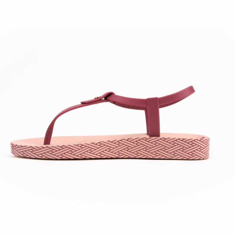 Sandali Donna Ipanema Plush Weave Rosa Bordeaux | 508127-LVZ