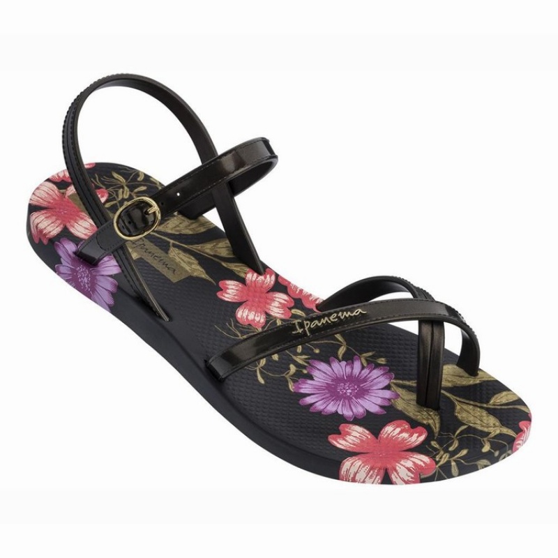 Sandali Donna Ipanema Suzi Print II Nere | 759386-KCB