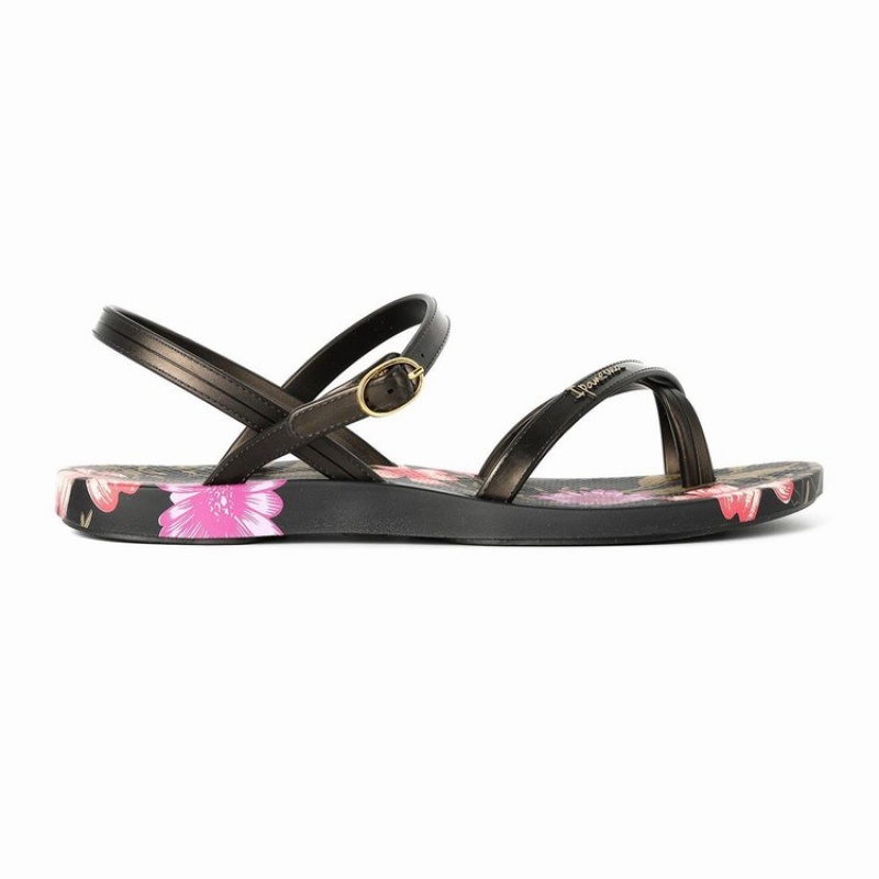 Sandali Donna Ipanema Suzi Print II Nere | 759386-KCB