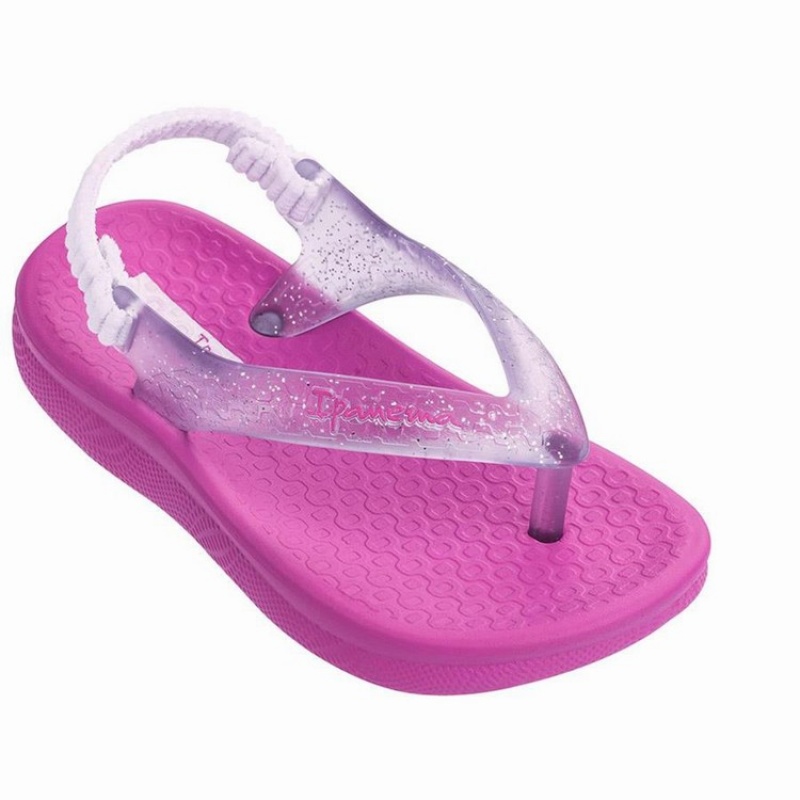 Sandali Neonato Ipanema Ana Tan Rosa Bianche | 830962-NRW