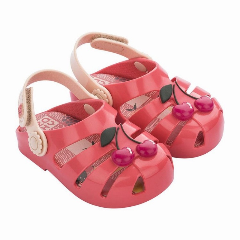 Sandali Neonato Ipanema Frutinhas Babush Rosse Rosa | 235740-HOD