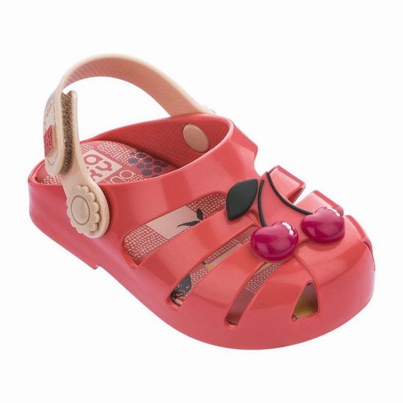 Sandali Neonato Ipanema Frutinhas Babush Rosse Rosa | 235740-HOD