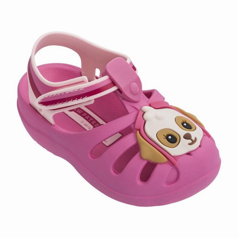 Sandali Neonato Ipanema Patrulha Pata Friends Rosa | 319057-KIL